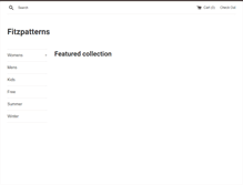 Tablet Screenshot of fitzpatterns.com
